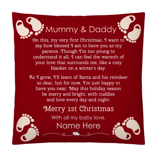 Mummy Daddy First Christmas 
