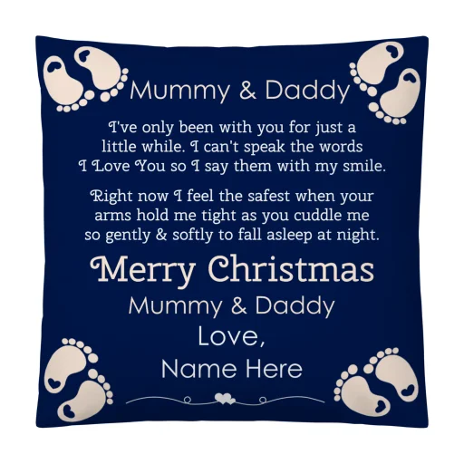 Without 1st Mummy Daddy Merry Christmas 